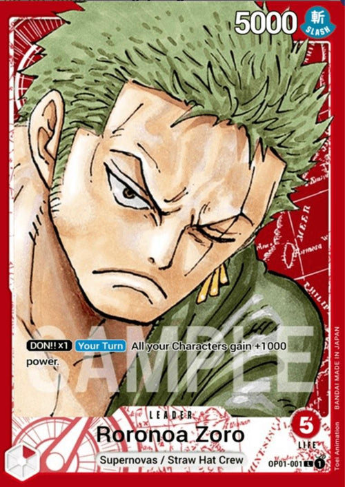 RED ZORO | ONE PIECE CARD GAME