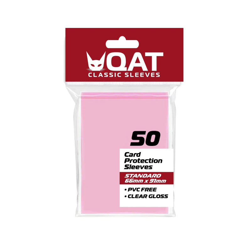QAT MATTE Standard Size Card Sleeves (66x91mm). Classic Series QAT MATTE Standard Size Card Sleeves (66x91mm). Classic Series