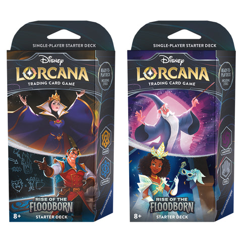 Disney Lorcana: Rise of the Floodborn Starter Decks