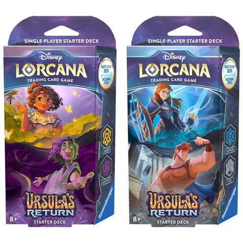 Disney Lorcana: Ursula’s Return Starter Decks