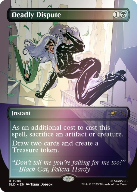 Secret Lair Drop: Secret Lair x Marvel's Spider-Man: Villainous Plots - Rainbow Foil Edition