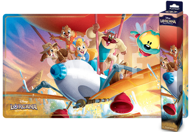 Disney Lorcana TCG: Reign of Jafar Playmat Rescue Rangers Away!