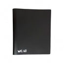QAT 4-Pocket Starter Series Card Album with leather strap