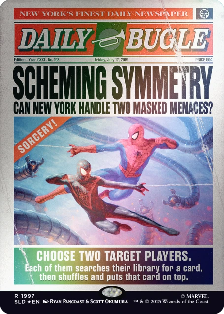 Secret Lair x Marvel's Spider-Man: Daily Bugle Breaking News Foil Edition