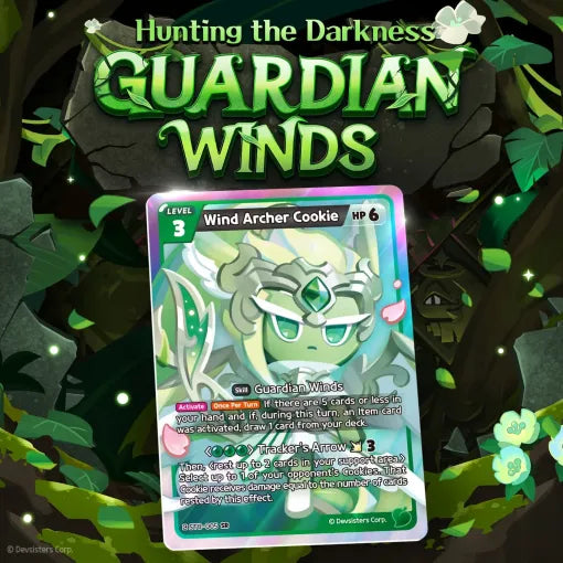 Cookierun Braverse Trading Card Game: Starter Deck (Guardian Winds) [ST8]