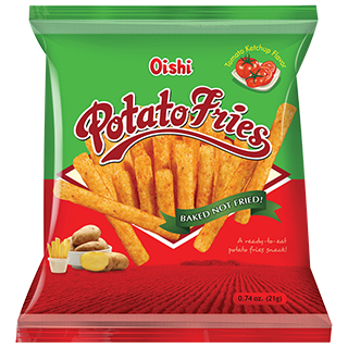 Oishi Potato Fries Tomato Ketchup 21g