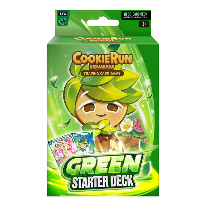 Cookierun Braverse Trading Card Game: Green Starter Deck [ST3]