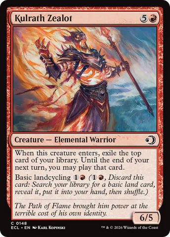 Kulrath Zealot [Lorwyn Eclipsed]