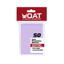 QAT MATTE Standard Size Card Sleeves (66x91mm). Classic Series