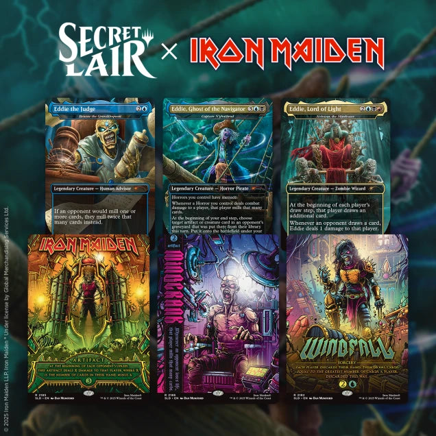 Secret Lair x Iron Maiden: Eddie Unchained - Non-Foil Edition
