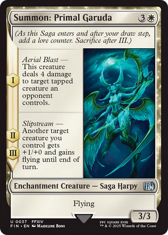 Summon: Primal Garuda [FINAL FANTASY]