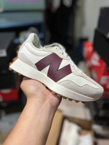 New Balance 327 'Moonbeam Classic Burgundy'