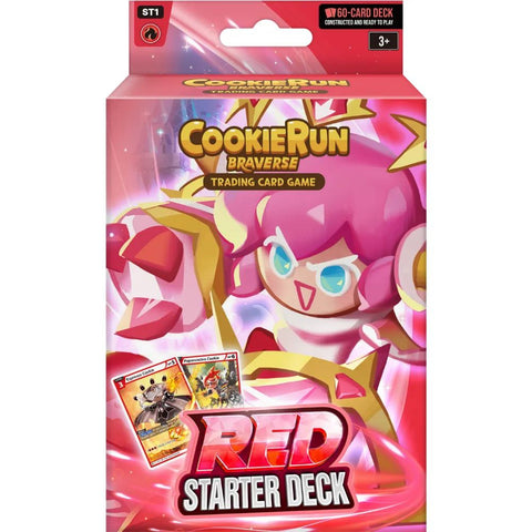 Cookierun Braverse Trading Card Game: Red Starter Deck [ST1]