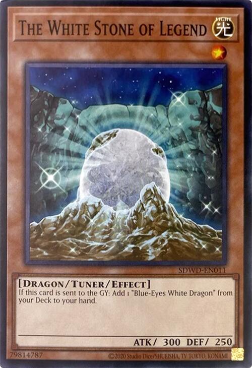 The White Stone of Legend (Unlimited Misprint) [SDWD-EN011] Common