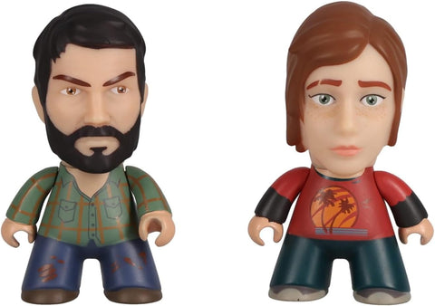 The Last Of Us 3" Titans Vinyl Figures (Joel + Ellie)