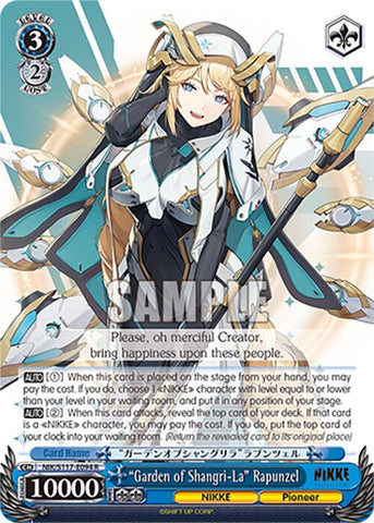 "Garden of Shangri-La" Rapunzel (NIK/S117-E094 R) [GODDESS OF VICTORY: NIKKE]