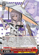 Honed Sword Skills, Scarlet(NIK/S117-TE14R RRR) [GODDESS OF VICTORY: NIKKE]