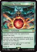 Summoning Materia (Surge Foil) [FINAL FANTASY Commander]