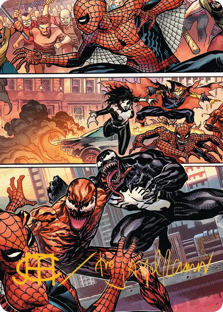Maximum Carnage Art Card (Gold-Stamped Signature) [Marvel's Spider-Man Art Series]