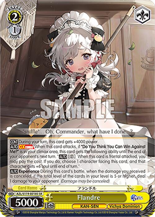 Flandre (AZL/S119-E018S SR) [Azur Lane Vol. 2]