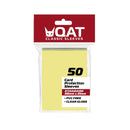 QAT MATTE Standard Size Card Sleeves (66x91mm). Classic Series