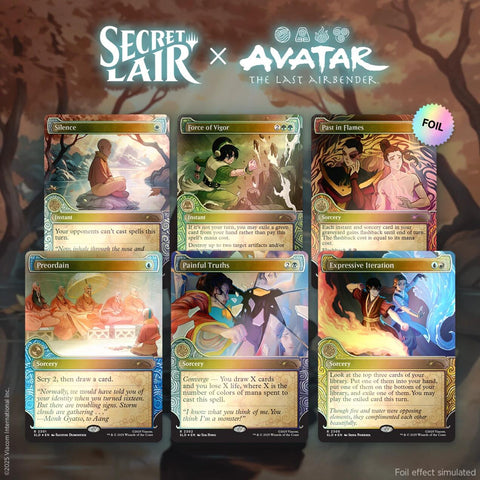Secret Lair: Drop Series - Avatar: The Last Airbender: One with the Elements (Foil Edition)