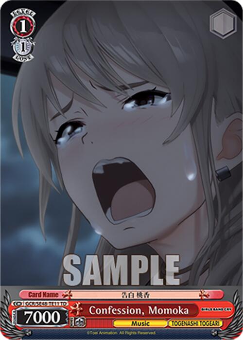 Confession, Momoka (GCR/SE48-TE11 TD) [Girls Band Cry Premium Booster]