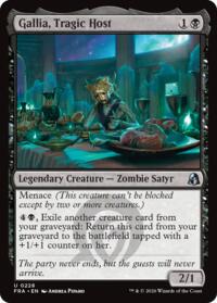 Gallia, Tragic Host