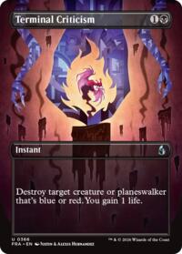 Terminal Criticism (Borderless)