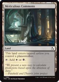 Meticulous Commons