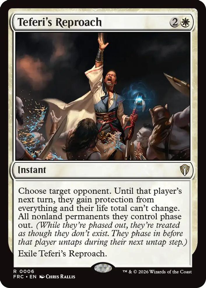 Teferi's Reproach [Reality Fracture Commander]