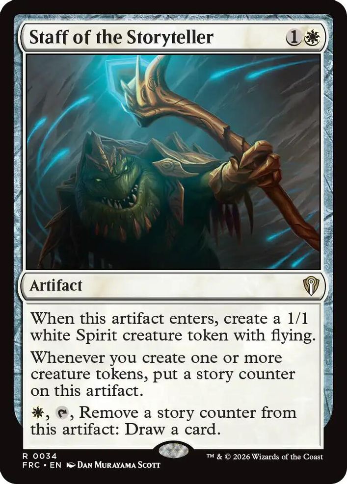 Staff of the Storyteller [Reality Fracture Commander]