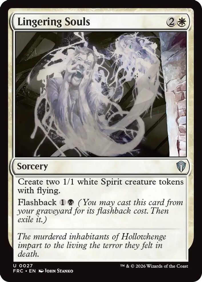 Lingering Souls [Reality Fracture Commander]