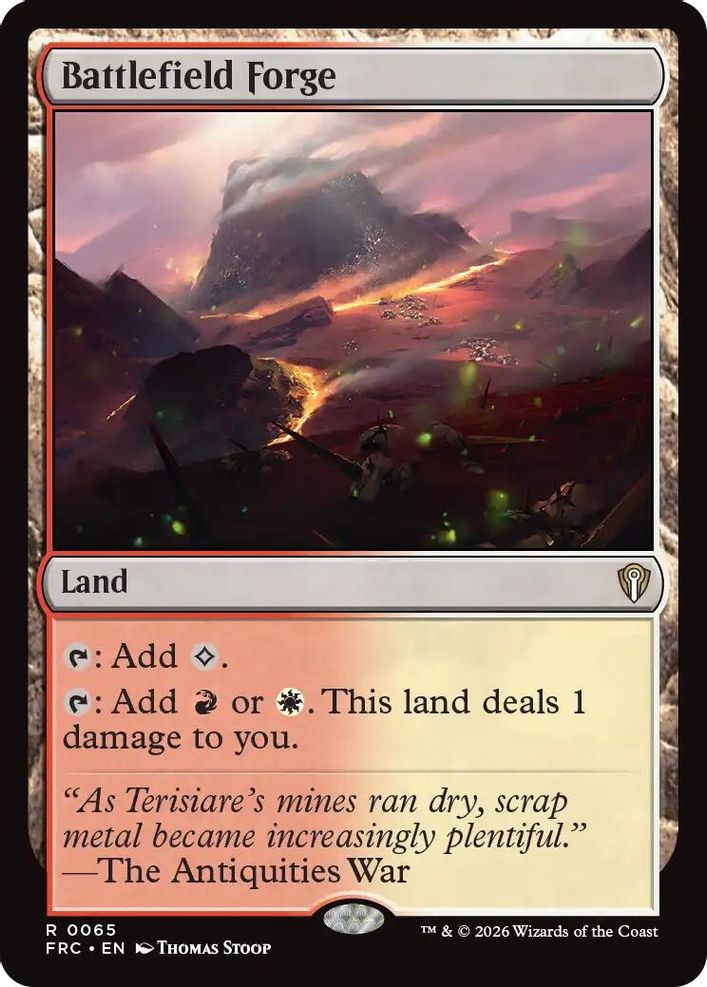 Battlefield Forge [Reality Fracture Commander]