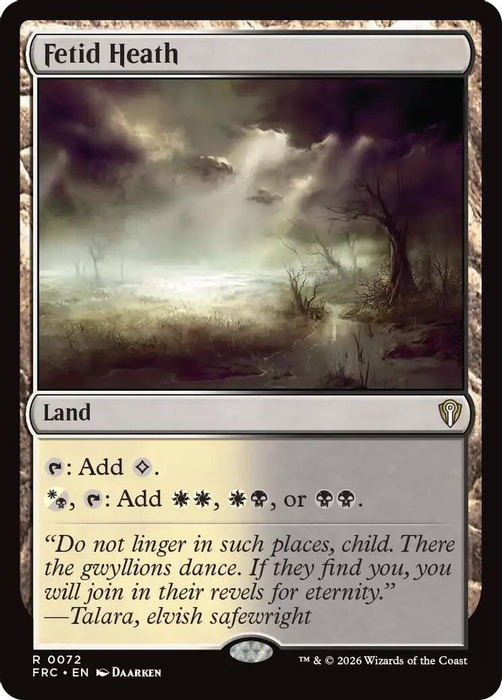 Fetid Heath [Reality Fracture Commander]