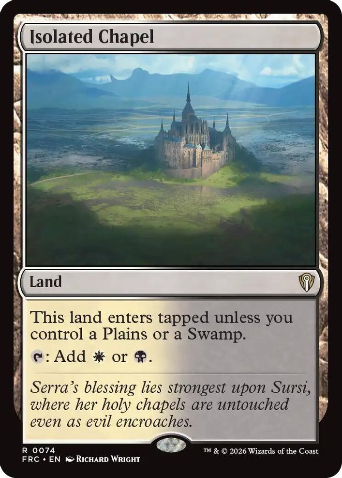 Isolated Chapel [Reality Fracture Commander]