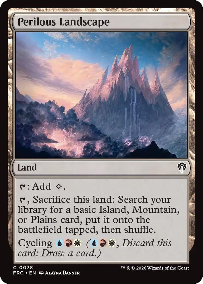 Perilous Landscape [Reality Fracture Commander]