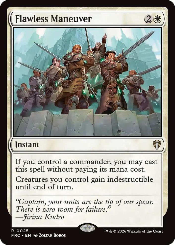 Flawless Maneuver [Reality Fracture Commander]
