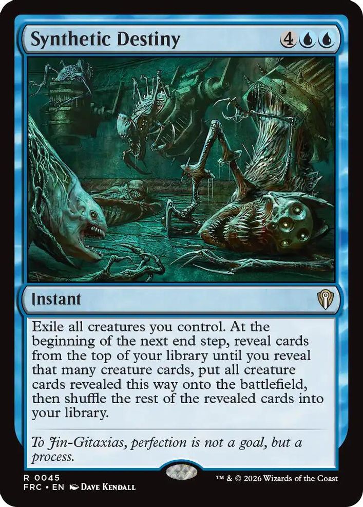 Synthetic Destiny [Reality Fracture Commander]