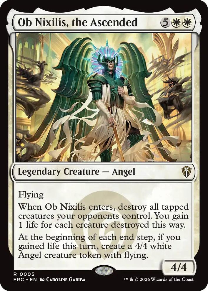 Ob Nixilis, the Ascended [Reality Fracture Commander]