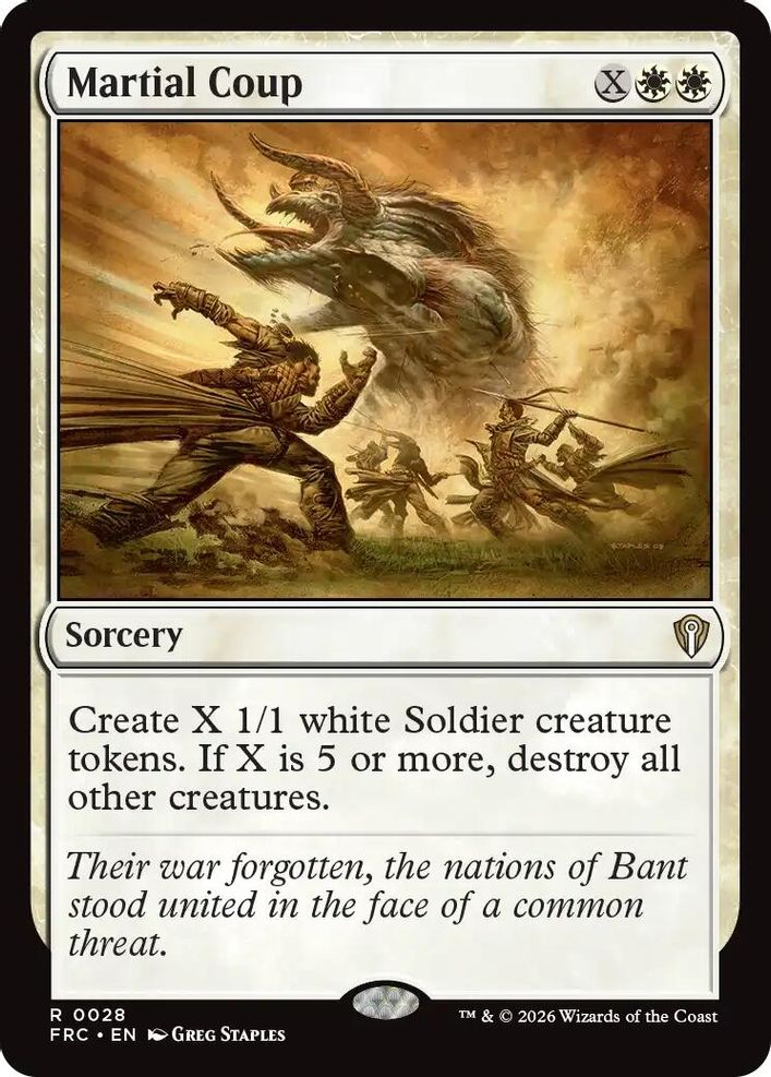 Martial Coup [Reality Fracture Commander]