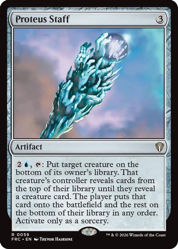 Proteus Staff [Reality Fracture Commander]