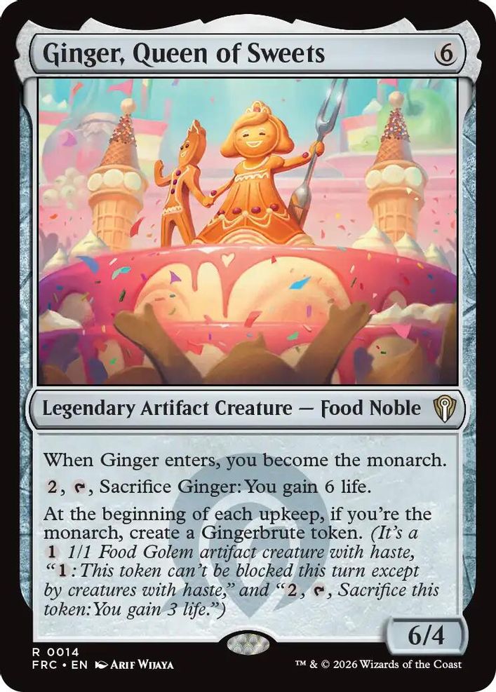 Ginger, Queen of Sweets [Reality Fracture Commander]