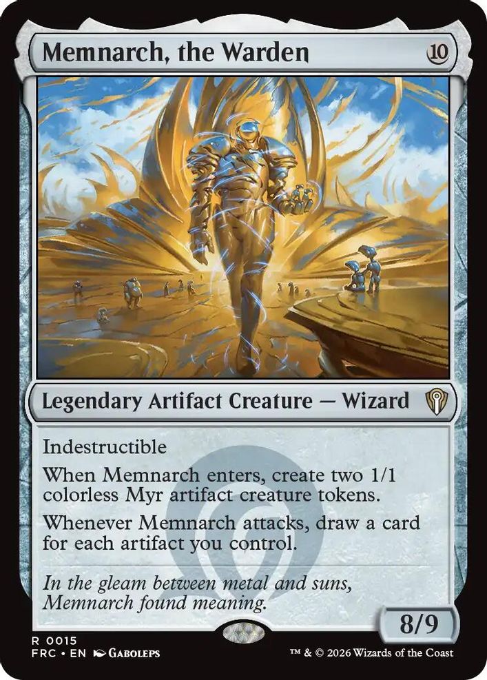 Memnarch, the Warden [Reality Fracture Commander]