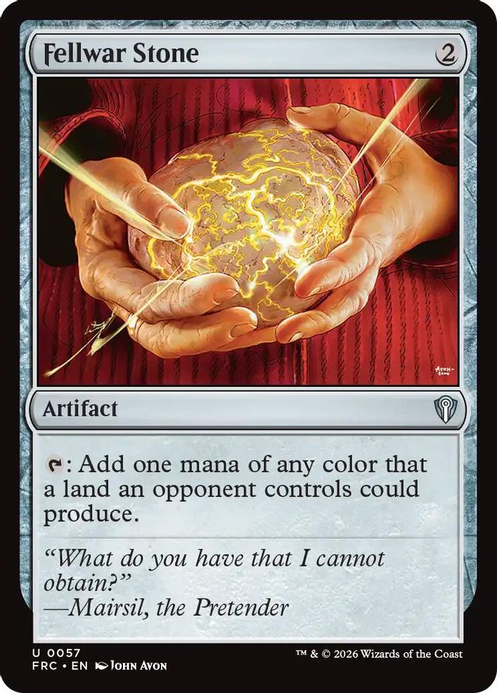 Fellwar Stone [Reality Fracture Commander]
