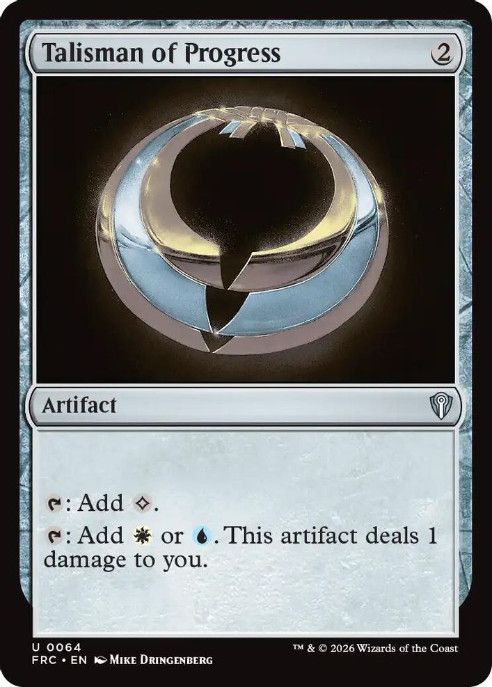 Talisman of Progress [Reality Fracture Commander]
