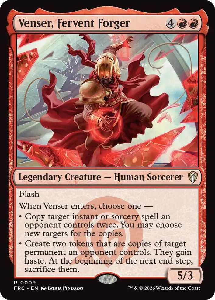 Venser, Fervent Forger [Reality Fracture Commander]