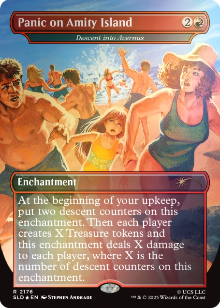 Secret Lair x Jaws: Terror of Amity Island - Rainbow Foil Edition