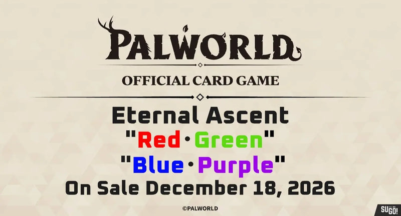 Palworld Official Card Game (English) Trial Deck Eternal Ascent Blue Purple [POCGe-TD04]