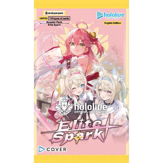 Hololive OFFICIAL CARD GAME Booster Pack Elite Spark [hOCG-hBP03e]